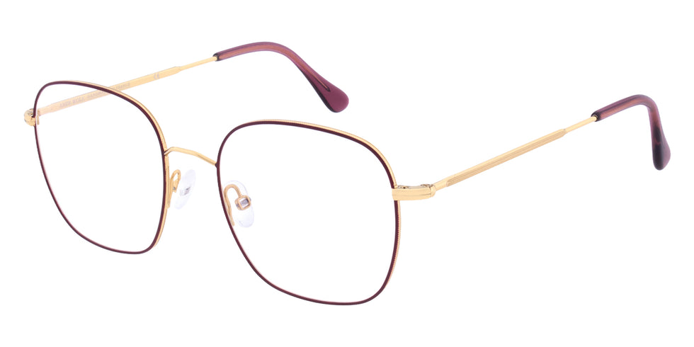 Andy Wolf® 4834 ANW 4834 04 48 - Gold/Red Eyeglasses