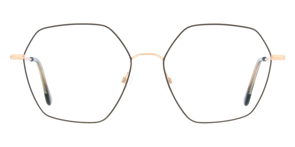 Andy Wolf® 4835 ANW 4835 03 53 - Rosegold/Grey Eyeglasses