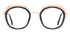 Andy Wolf® 4836 Eyeglasses - Rosegold/Blue