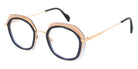 Andy Wolf® 4836 Eyeglasses - Rosegold/Blue