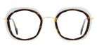 Andy Wolf® 4836 Eyeglasses - Gold/Brown