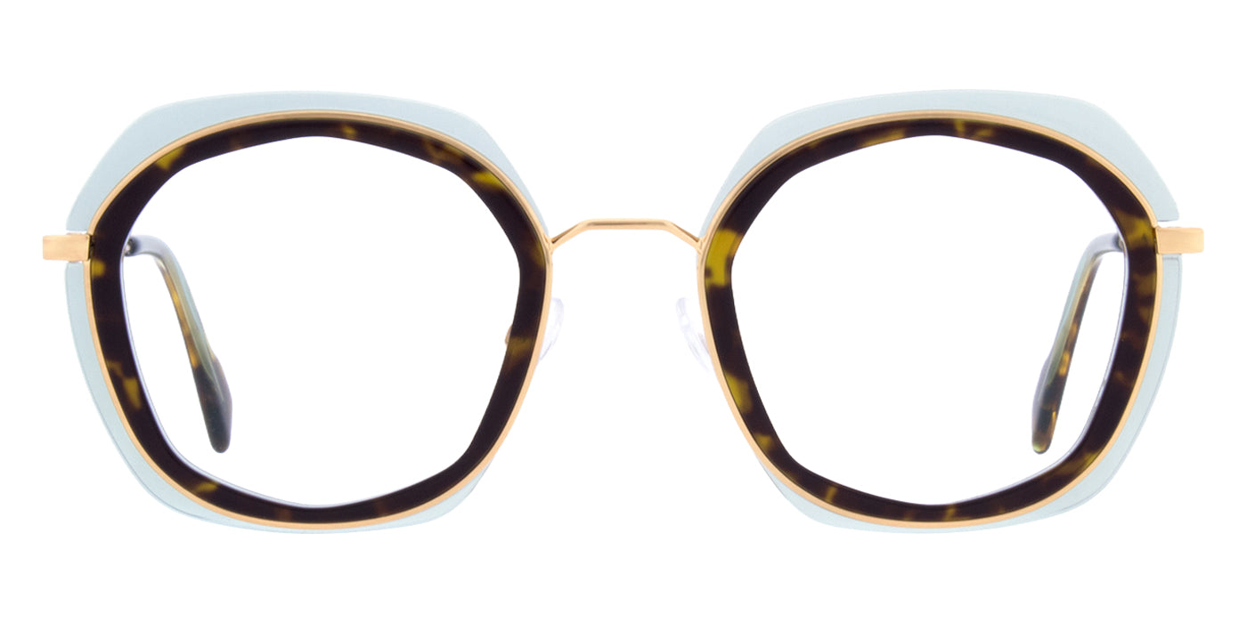 Andy Wolf® 4836 Geometric Eyeglasses - Eurooptica
