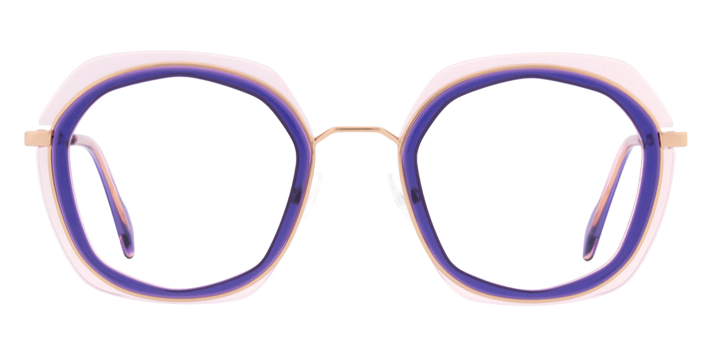 Andy Wolf® 4836 Geometric Eyeglasses - Eurooptica