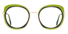 Andy Wolf® 4837 Eyeglasses ANW 4837 04 51 - Green/Gold