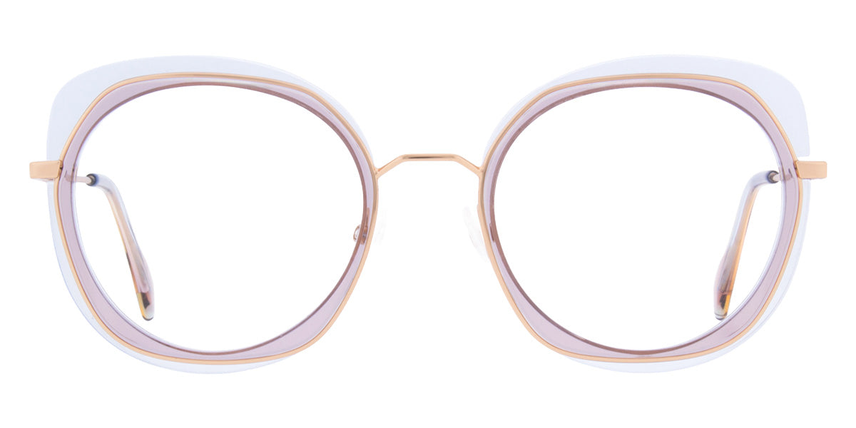 Andy Wolf® 4837 Eyeglasses ANW 4837 06 51 - Beige/Rosegold