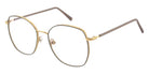 Andy Wolf® 4838 Eyeglasses ANW 4838 02 53 - Gold/Beige