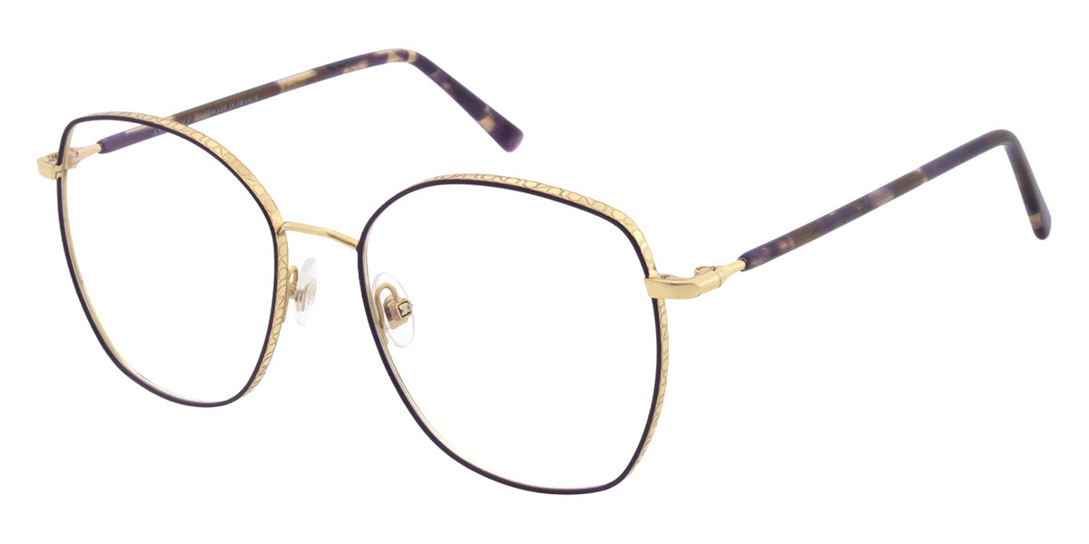 Andy Wolf® 4838 Eyeglasses ANW 4838 03 53 - Gold/Violet