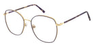 Andy Wolf® 4838 Eyeglasses ANW 4838 03 53 - Gold/Violet