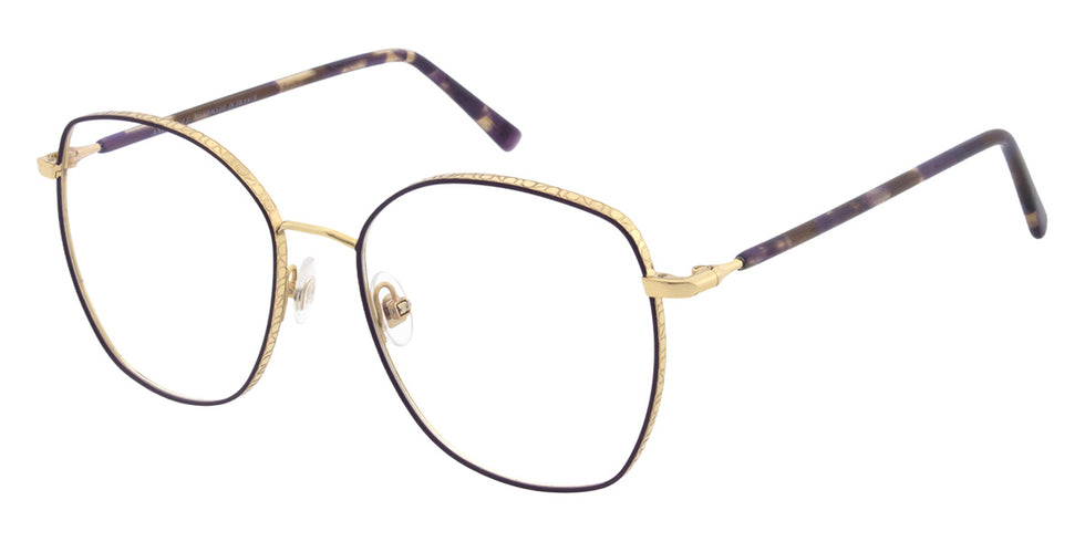 Andy Wolf® 4838 Eyeglasses ANW 4838 03 53 - Gold/Violet