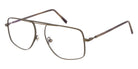 Andy Wolf® 4839 Eyeglasses ANW 4839 02 57 - Silver/Gold