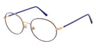 Andy Wolf® 4840 Eyeglasses ANW 4840 03 55 - Rosegold/Violet