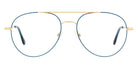 Andy Wolf® 4841 Eyeglasses ANW 4841 Riley 04 53 - Gold/Blue