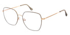 Andy Wolf® 4842 Eyeglasses ANW 4842 Lilly 09 55 - Rosegold/Beige