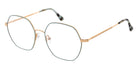 Andy Wolf® 4843 Eyeglasses ANW 4843 03 52 - Rosegold/Teal