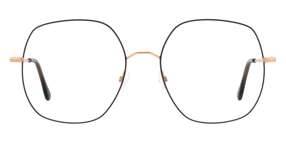 Andy Wolf® 4844 Eyeglasses ANW 4844 02 56 - Rosegold/Brown