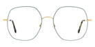 Andy Wolf® 4844 Eyeglasses ANW 4844 03 56 - Gold/Teal