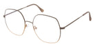 Andy Wolf® 4844 Eyeglasses ANW 4844 04 56 - Rosegold/Beige