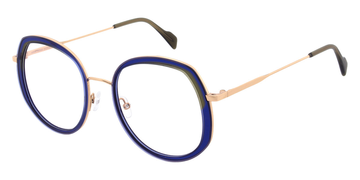 Andy Wolf® 4845 Eyeglasses ANW 4845 01 50 - Blue/Green