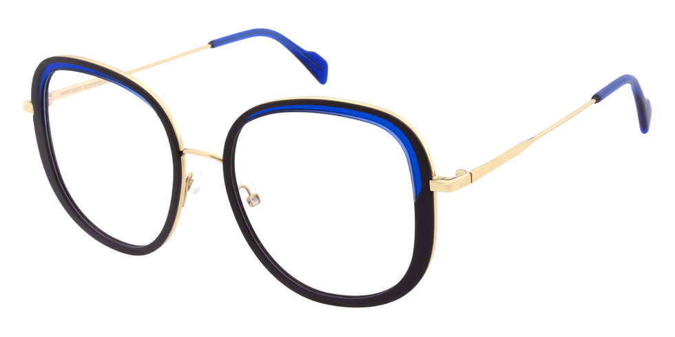 Andy Wolf® 4846 Eyeglasses ANW 4846 01 53 - Brown/Blue