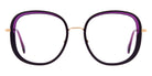 Andy Wolf® 4846 Eyeglasses ANW 4846 03 53 - Violet/Rosegold