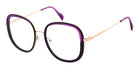 Andy Wolf® 4846 Eyeglasses ANW 4846 03 53 - Violet/Rosegold