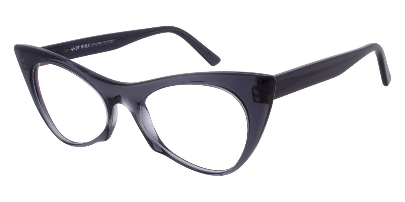 Andy Wolf® 5028 ANW 5028 6 53 - Gray Eyeglasses