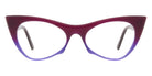 Andy Wolf® 5028 ANW 5028 7 53 - Berry/Violet Eyeglasses
