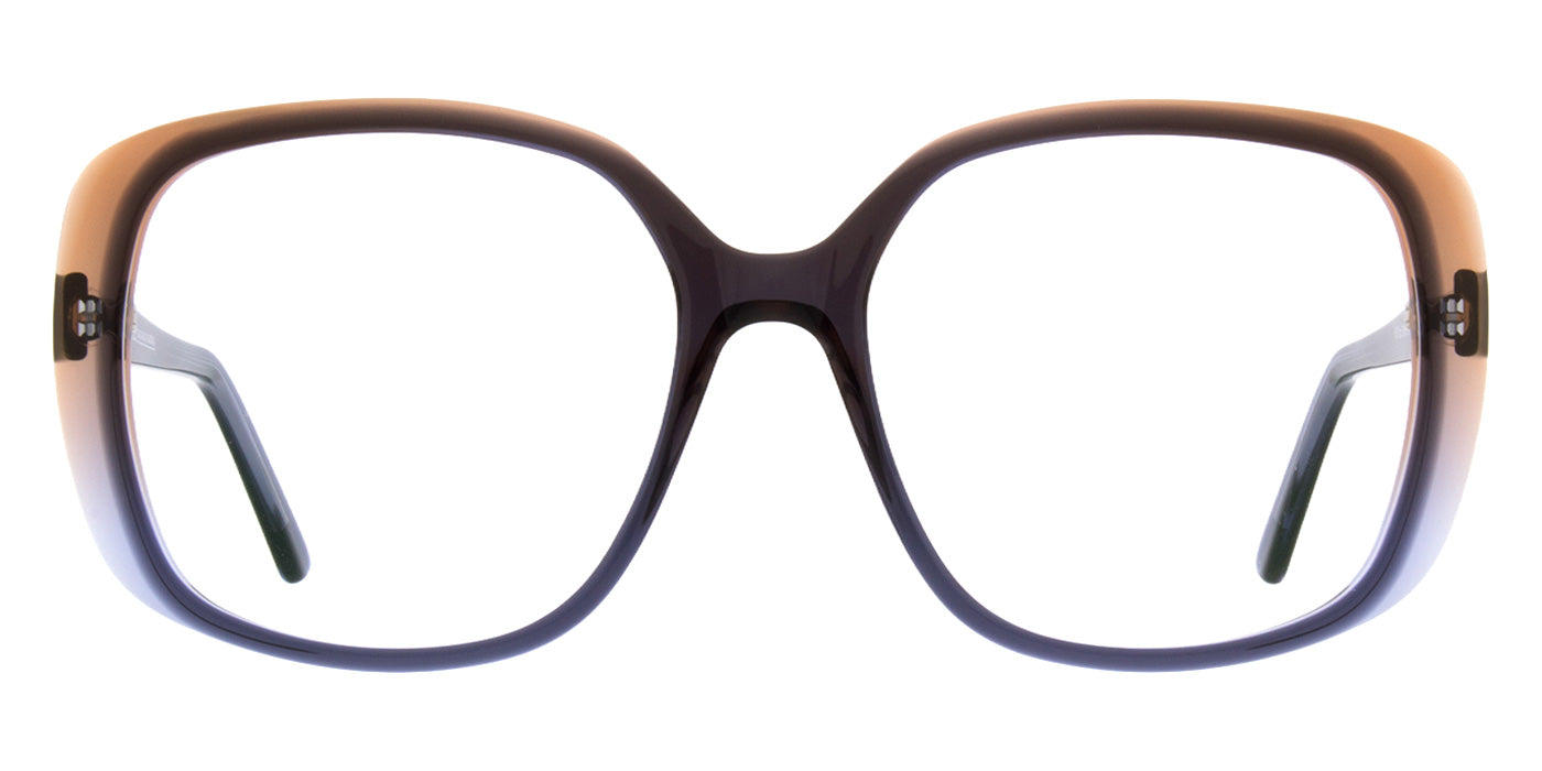Andy Wolf® 5137 ANW 5137 08 57 - Brown/Blue Eyeglasses