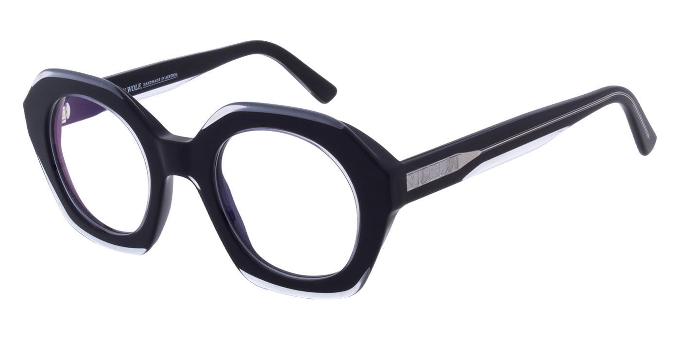 Andy Wolf® 5157 ANW 5157 01 46 - Black/Grey Eyeglasses