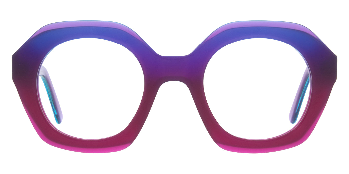 Andy Wolf® 5157 ANW 5157 03 46 - Blue/Red Eyeglasses
