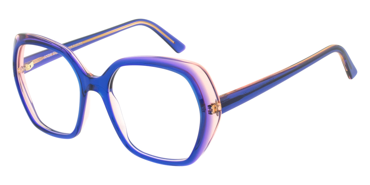 Andy Wolf® 5158 ANW 5158 05 52 - Blue/Pink Eyeglasses