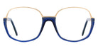 Andy Wolf® 5160 ANW 5160 03 54 - Blue/Gold Eyeglasses