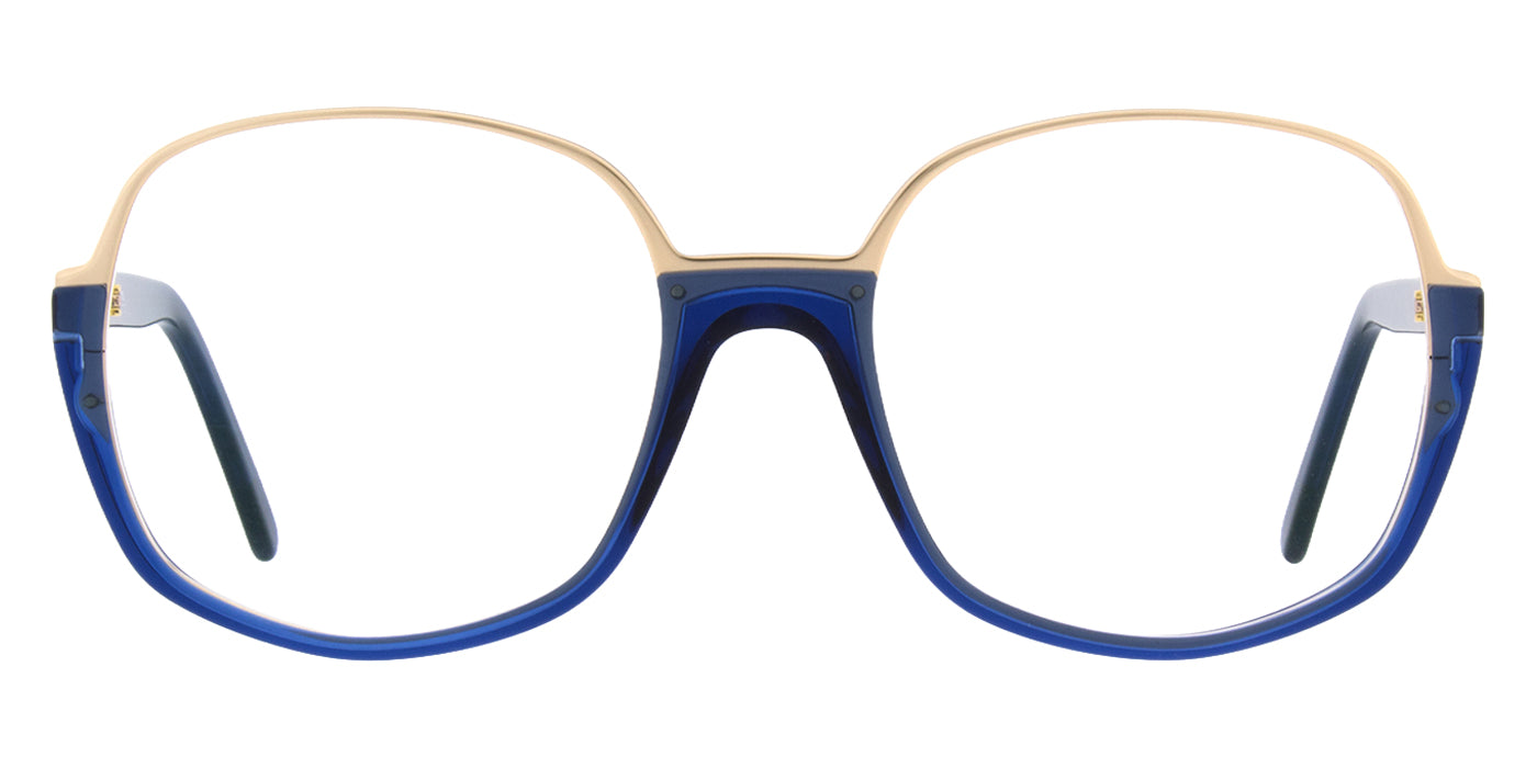Andy Wolf® 5160 ANW 5160 03 54 - Blue/Gold Eyeglasses