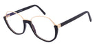 Andy Wolf® 5161 ANW 5161 01 53 - Black/Gold Eyeglasses