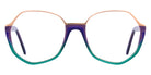Andy Wolf® 5161 ANW 5161 02 53 - Violet/Rosegold Eyeglasses
