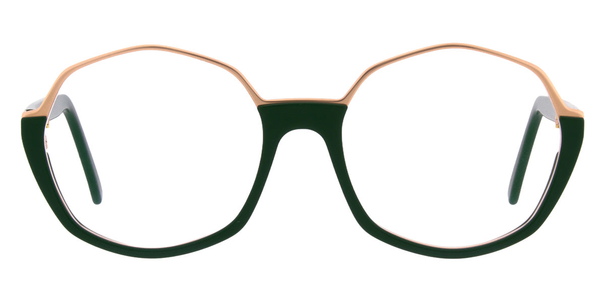 Andy Wolf® 5164 Eyeglasses ANW 5164 03 52 - Teal/Rosegold