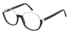 Andy Wolf® 5164 Eyeglasses ANW 5164 03 52 - Teal/Rosegold
