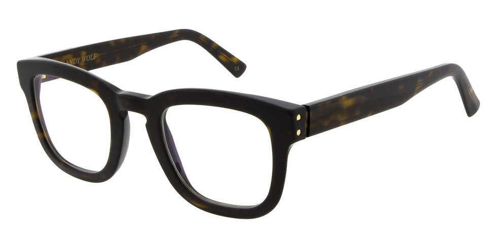 Andy Wolf® AW01 ANW AW01 13 49 - Black/Gold 13 Eyeglasses