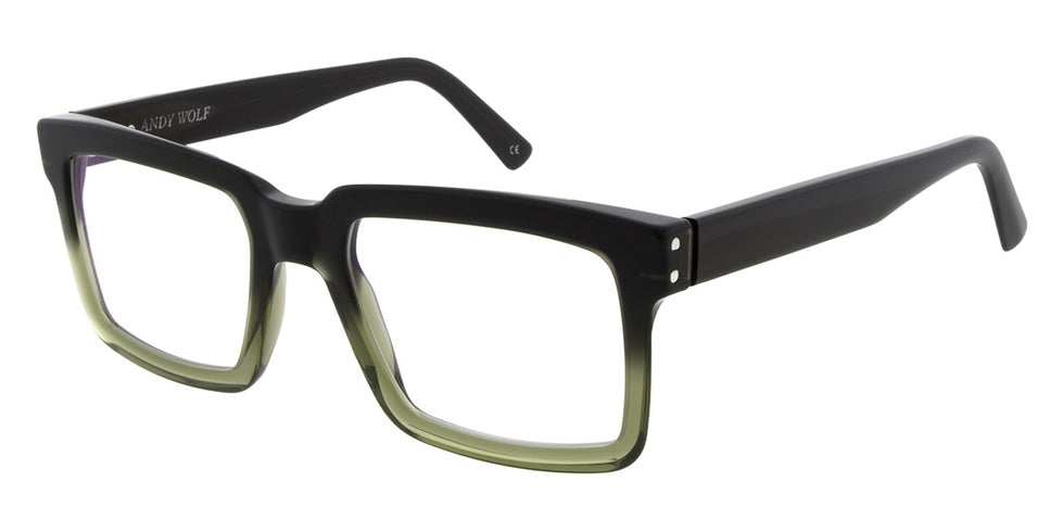 Andy Wolf® AW05 ANW AW05 102 55 - Green/Black 102 Eyeglasses