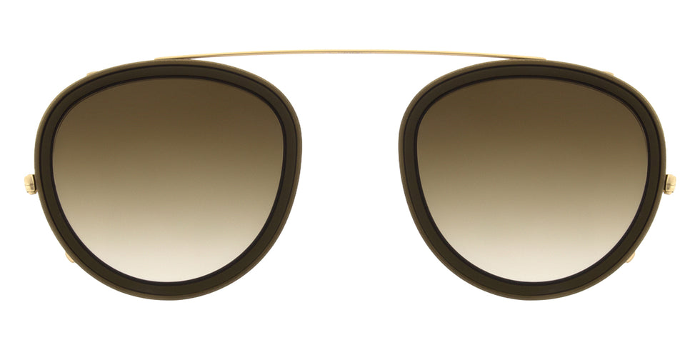 Andy Wolf® AW10 Clip ANW AW10 Clip 06 46 - Gold/Green Sunglasses