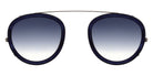 Andy Wolf® AW10 Clip ANW AW10 Clip 09 46 - Gun/Blue Sunglasses
