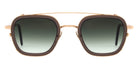 Andy Wolf® AW11 Clip ANW AW11 Clip 04 48 - Rosegold/Brown Sunglasses