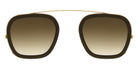 Andy Wolf® AW11 Clip ANW AW11 Clip 06 48 - Gold/Green Sunglasses