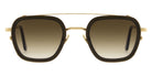 Andy Wolf® AW11 Clip ANW AW11 Clip 06 48 - Gold/Green Sunglasses