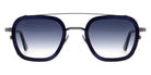 Andy Wolf® AW11 Clip ANW AW11 Clip 09 48 - Gun/Blue Sunglasses