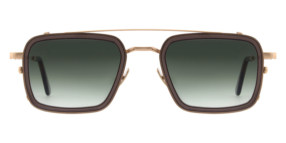 Andy Wolf® AW12 Clip ANW AW12 Clip 04 52 - Rosegold/Brown Sunglasses
