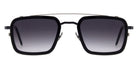 Andy Wolf® AW12 Clip ANW AW12 Clip 07 52 - Silver/Grey Sunglasses