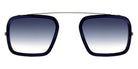 Andy Wolf® AW12 Clip ANW AW12 Clip 09 52 - Gun/Blue Sunglasses