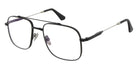 Andy Wolf® AW14 Eyeglasses ANW AW14 07 56 - Black/Grey