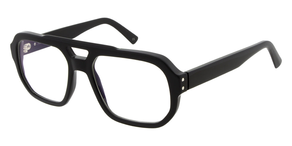 Andy Wolf® AW20 Eyeglasses ANW AW20 01 57 - Black/Silver